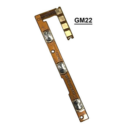 General Mobile Gm22 İle Uyumlu Güç Açma Kapama Ses Açma Kısma Flex
