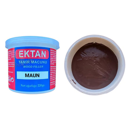 Ektan Masif ve Ahşap Tamir Macunu MAUN 220 gr. - 1 Adet
