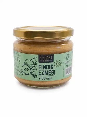 ELEGANT Fındık Ezmesi %100 FINDIK 300 g