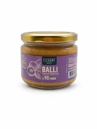 ELEGANT Ballı Fındık Kreması %90 FINDIK 300 g