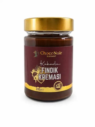 ChocoNoir Elegant Kakaolu Fındık Kreması %42 FINDIK 330 g