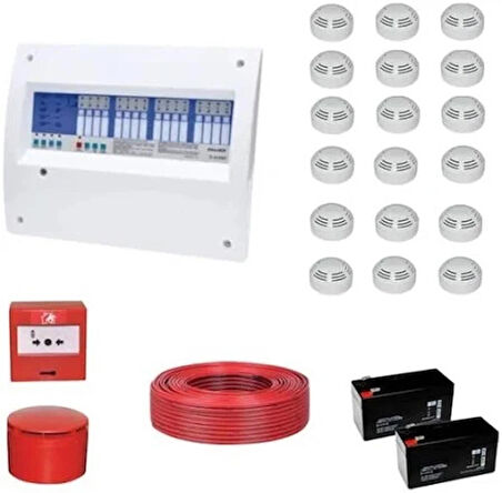 Eleks 18 Bölgeli Yangın Alarm Sistemi