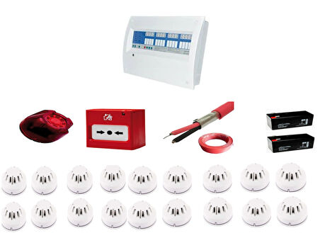 Eleks 18 Bölgeli Yangın Alarm Sistemi