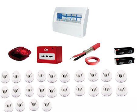 Eleks 24 Bölgeli Yangın Alarm Sistemi 
