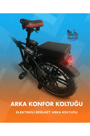 Elektrikli Bisiklet Deri Koltuk, Bisiklet Koltuk, Elektrikli Bisiklet Sele, Bisiklet Arka Koltuk