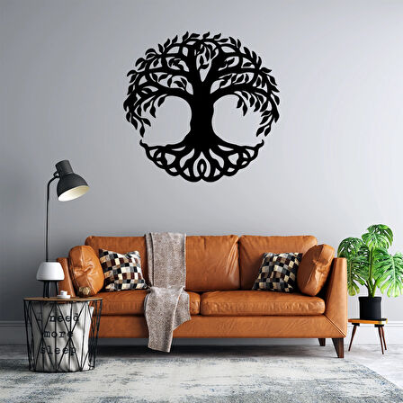 Doğa Temalı Ahşap Ağaç LED Işıklı Tablo – El Yapımı Dekor & Hediye Seçeneği