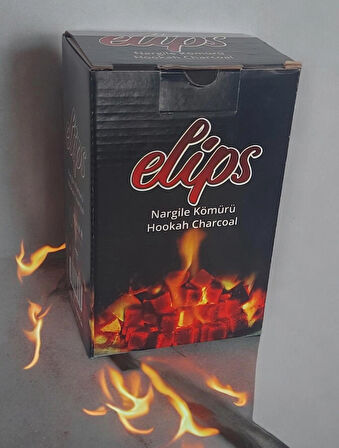 Elips Nargile Kömürü