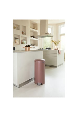 Brabantia Newıcon Satın Taupe Pedallı Çöp Kutusu 30lt 