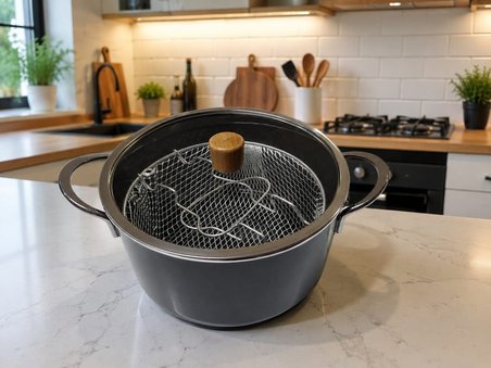 Elis Concept Emaye Kızartma / Yoğurt Tenceresi 22 cm/3.6lt