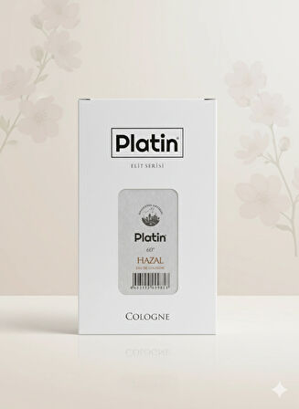 Platin  60° Hazal Elit Serisi Kolonyası