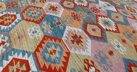 Algelsineve Elmas Desen Kilim – El Dokuması Tadında Otantik Görünüm
