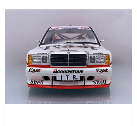 Minichamps Mercedes 190E 2.5-16 EVO II DTM – East #78 – Ellen Lohr (1992) Tek Kadın Pilot