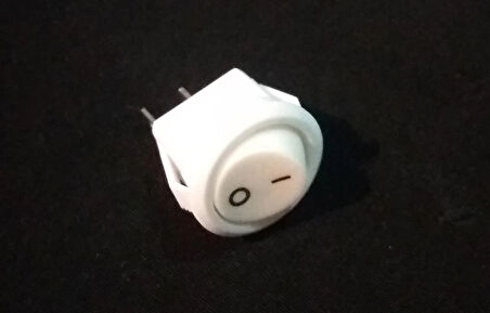 Beyaz, 2 adet, mini aç kapa düğme anahtar