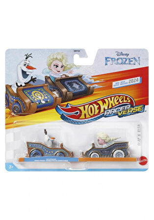 Hot Wheels Racerverse İkili Paket Frozen Olaf & Elsa