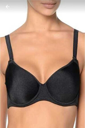 Kadın Ten C Cup Büyük Beden Balenli Dolgusuz Sütyen Lo01