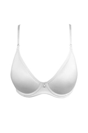 9405 Fanetta Kadın Soft Kaplı Desteksiz Sütyen Ekru