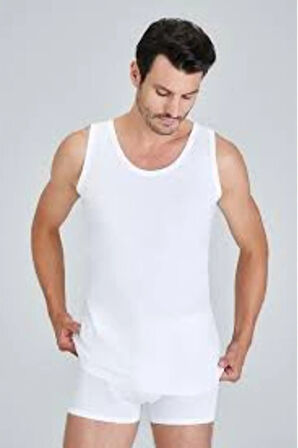 Erkek Henry 2li Atlet Beyaz Xl