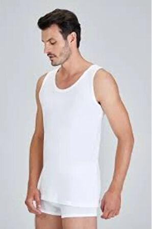 Erkek Henry 2li Atlet Beyaz Xl