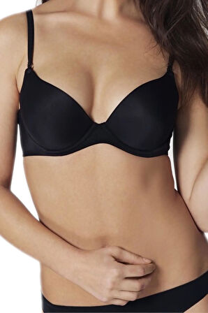 Kadın Ekru Desteksiz Boş Kap Sütyen