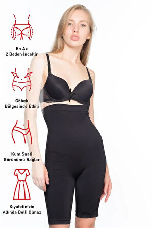 Ten 2006 Yüksek Bel Uzun Paçalı Korse