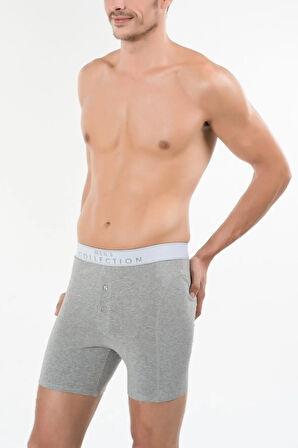 Erkek Gri Long Şort Bx0850601gri