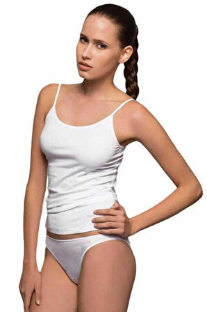 Kadın Ten Basic Top Pamuklu Atlet Ba0636201
