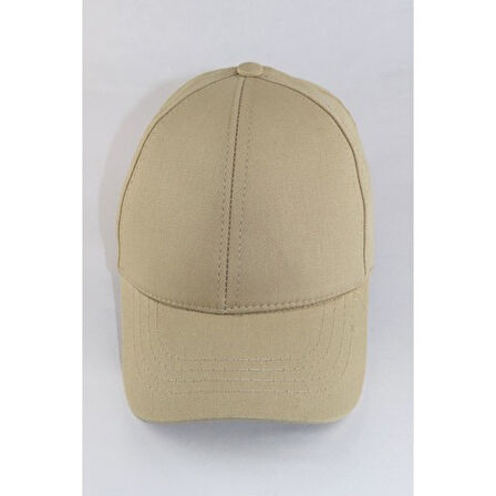 Unisex Bej  Şapka