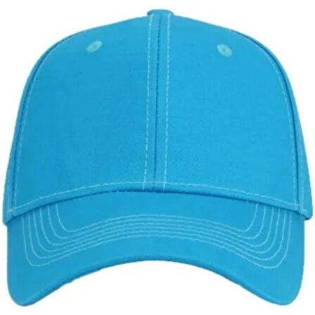 Unisex Mavi Kasket Şapka