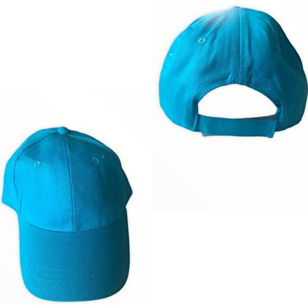 Unisex Mavi Kasket Şapka