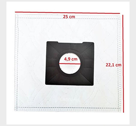 Bestron Uyumlu DVC 1700 E Süpürge Toz Torbası