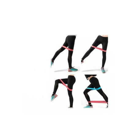Pilates Squat Aerobik Direnç Lastiği 5 Li Paket