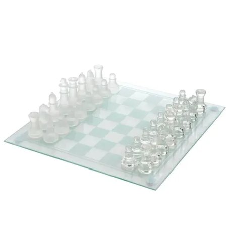 Cam Satranç Takımı 25*25cm