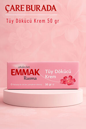 Emmak Rusma - Tüy Dökücü Krem 50 gr