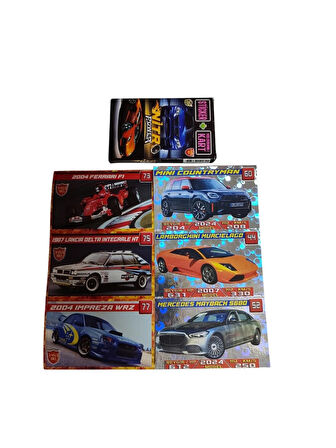 Nitro Power 1453 BD (40 Mini Kutu 120 Sticker 120 Hologramlı) Araba Kartları Yapışkanlı Hologramlı