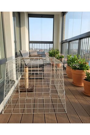 Katlanabilir Metal Evcil Hayvan Çiti ve Oyun Parkı, Kedi Çiti, Tavşan Kafesi, Horoz ve Tavuk Kümesi, Güvercin Kafesi, Yavru Köpek Oyun Alanı, Bahçe ve Ev Kullanımı