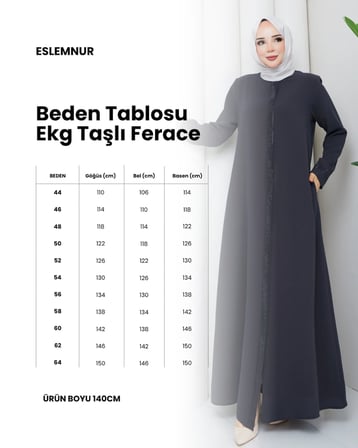 EKG TAŞLI FERACE