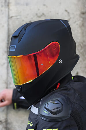 Dinamo Evo Mat Siyah Kask