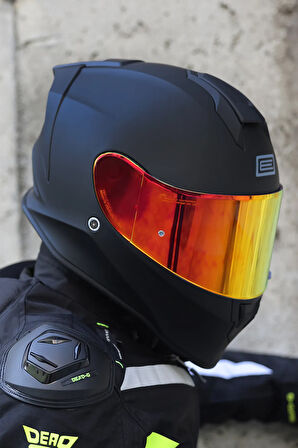 Dinamo Evo Mat Siyah Kask