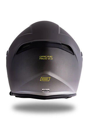 Palio 2  DeepSky Mat Siyah-Mat Titanium Açık Kask