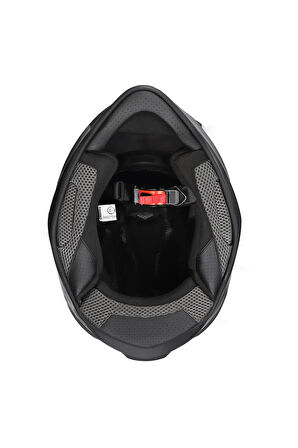 Dinamo Camo Siyah-Titanium-Kırmızı Kask