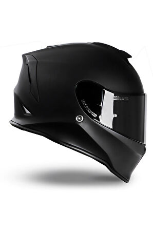 Dinamo Mat Siyah Kask