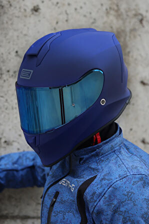 Dinamo Mat Mavi Kask