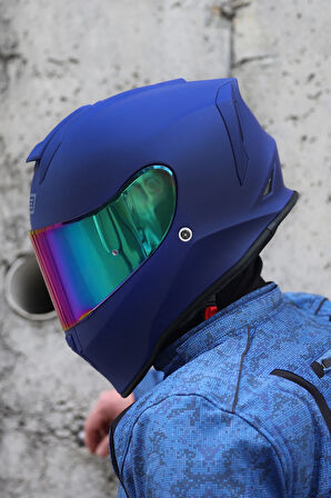 Dinamo Mat Mavi Kask