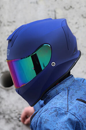 Dinamo Mat Mavi Kask