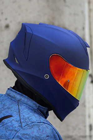 Dinamo Mat Mavi Kask