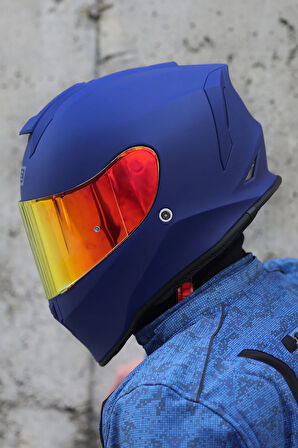 Dinamo Mat Mavi Kask