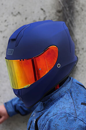 Dinamo Mat Mavi Kask