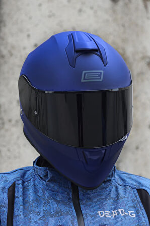 Dinamo Mat Mavi Kask