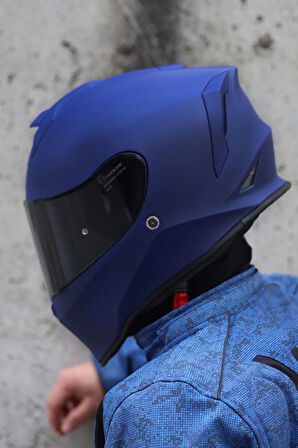 Dinamo Mat Mavi Kask