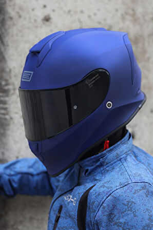 Dinamo Mat Mavi Kask